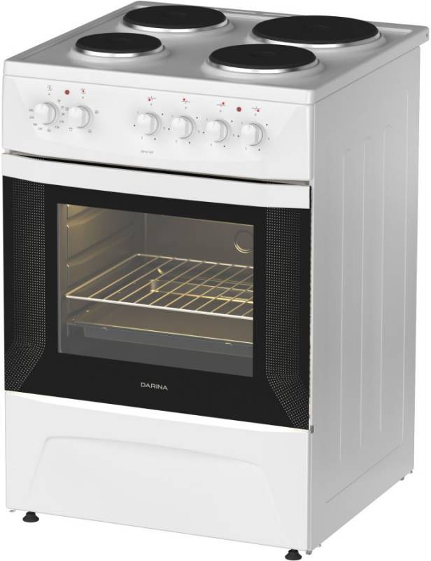 Кухонная плита Darina 1D EM 141 404 W белый эмаль