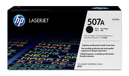  HP 507A Black LaserJet Toner Cartridge
