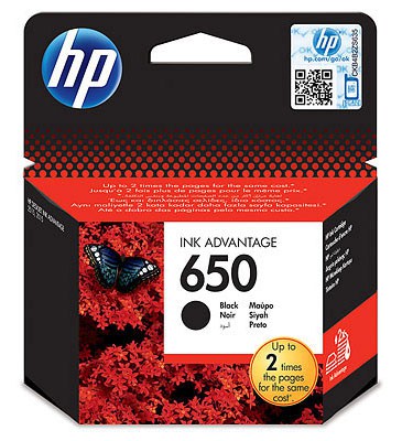  HP 650 Black Ink Cartridge