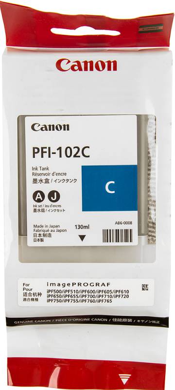  CANON PFI-102C,  / 0896B001