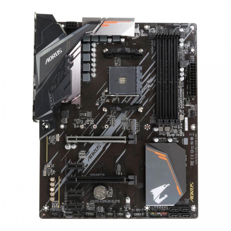 ����������� ����� GIGABYTE A520 AORUS ELITE, SocketAM4, AMD A520, ATX, Ret [A520 AORUS ELITE]