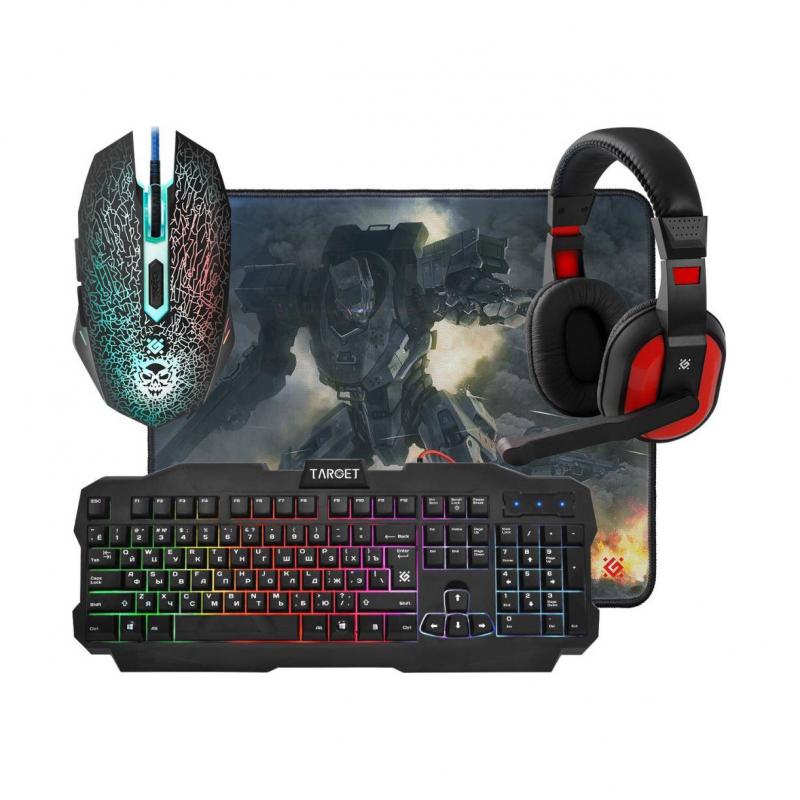 �������� (����������+����) Defender +PAD +HEADSET TARGET MKP-350 52350