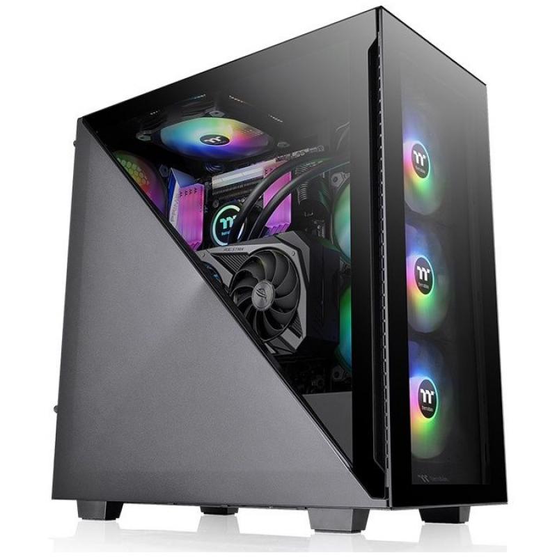 ������ Thermaltake Divider 300 TG ARGB ������ ��� �� ATX 3x120mm 3x140mm 2xUSB3.0 audio bott PSU
