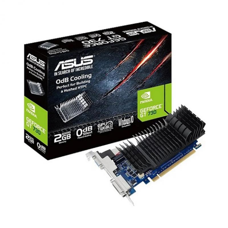 ���������� ASUS NVIDIA  GeForce GT 730 GT730-SL-2GD5-BRK 2�� GDDR5, Low Profile,  Ret [GT730-SL-2GD5-BRK]