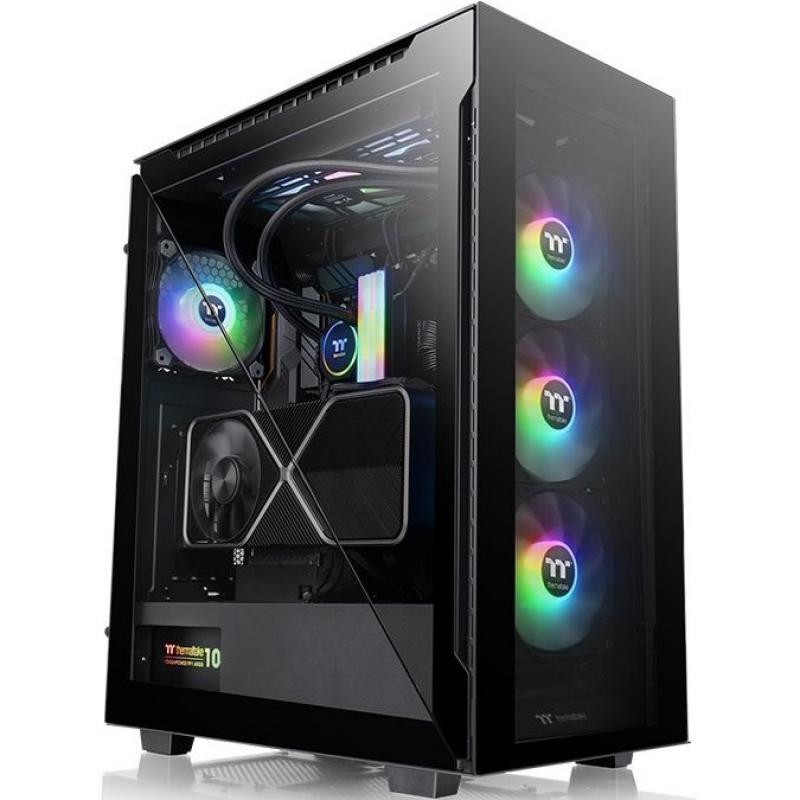 ������ ATX Thermaltake Divider 500 TG, Midi-Tower, ��� ��,  ������ [ca-1t4-00m1wn-01]