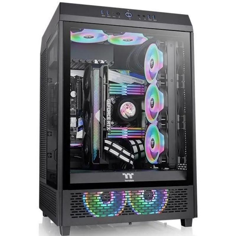 ������ ATX Thermaltake The Tower 500, Midi-Tower, ��� ��,  ������ [ca-1x1-00m1wn-00]