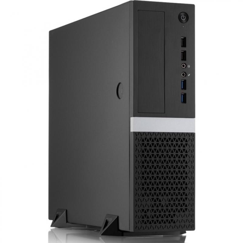 ������ mATX FOXLINE FL-211-TFX300S, black, w/PSU TFX 300W, w/2xUSB2.0+2xUSB3.0, w/pwr cord, w/ 8cm FAN