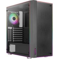 ������ ATX Aerocool Skribble, Midi-Tower, ��� ��,  ������ [skribble-g-bk-v1]