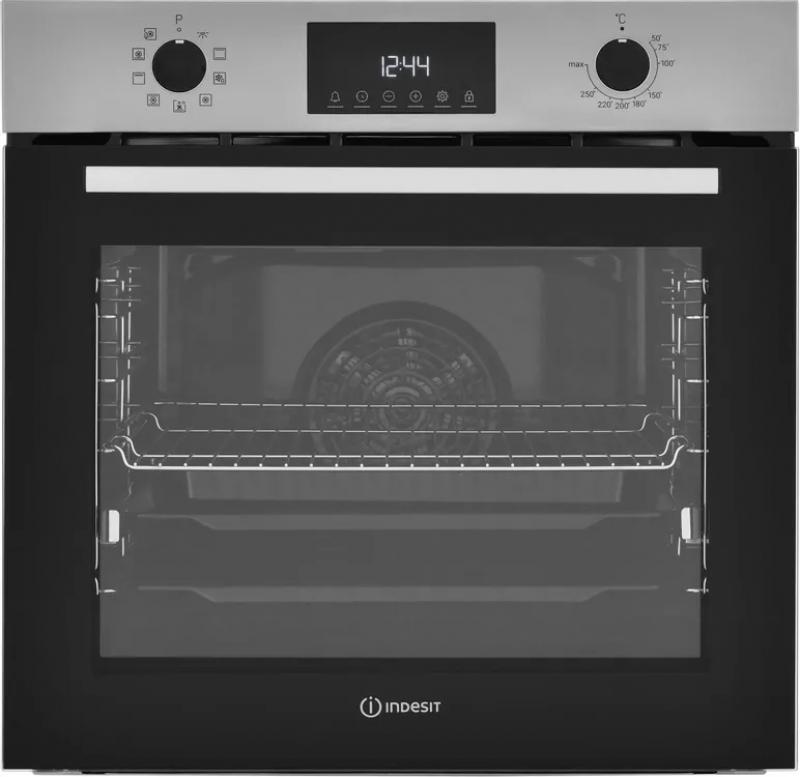 ������� ���� Indesit IFE 3841 J IX,  ����������� �����