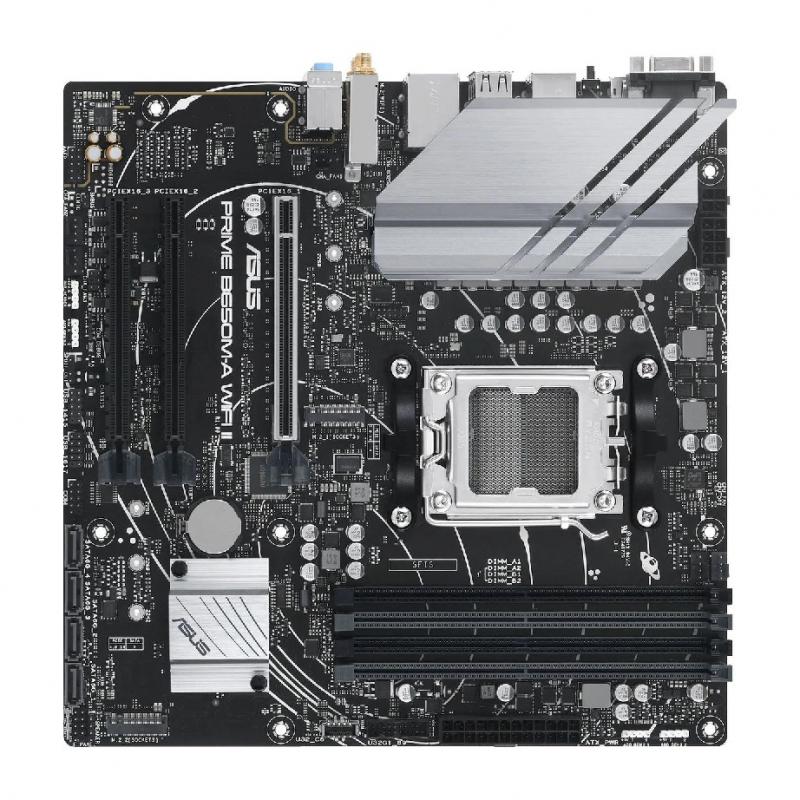 ����������� ����� ASUS PRIME B650M-A WIFI II, SocketAM5, AMD B650, mATX, Ret [PRIME B650M-A WIFI II]