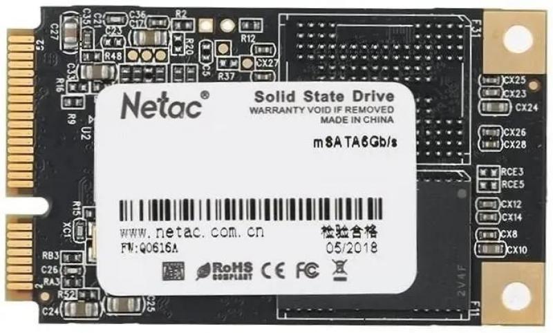 SSD  NETAC N5M 256, mSATA, mSATA,  mSATA [nt01n5m-256g-m3x]