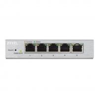 ���������� ZYXEL GS1200-5 Smart L2 Switch, 5xGE, Desktop, Silent, Supports VLAN, IGMP, QoS and Link Aggregation
