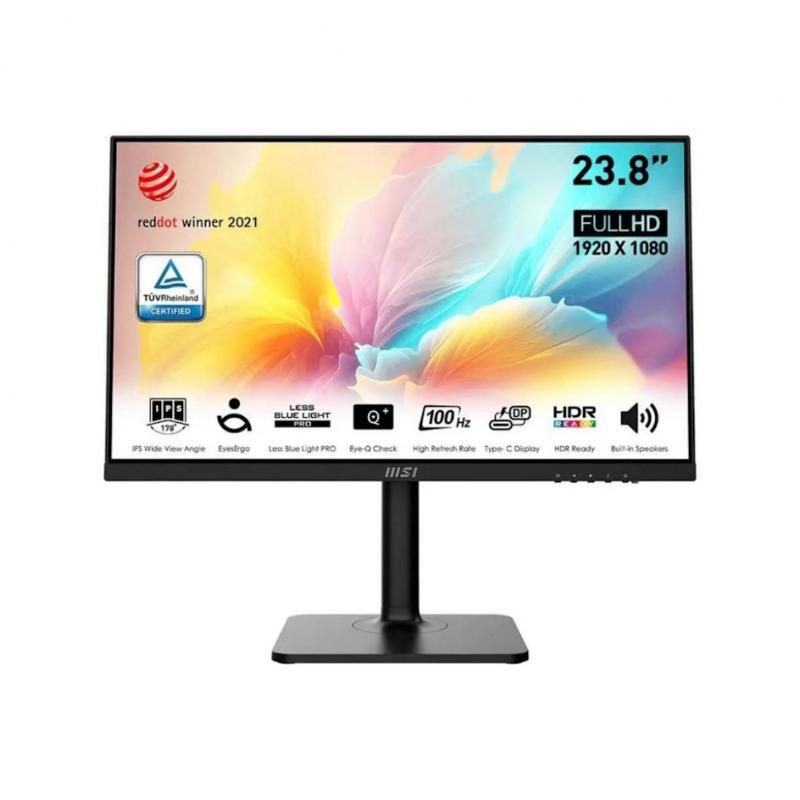 23.8'' ������� MSI Modern MD2412P,  1920x1080,  IPS,  100��,  1�HDMI,  ������  [9S6-3PA59H-095]