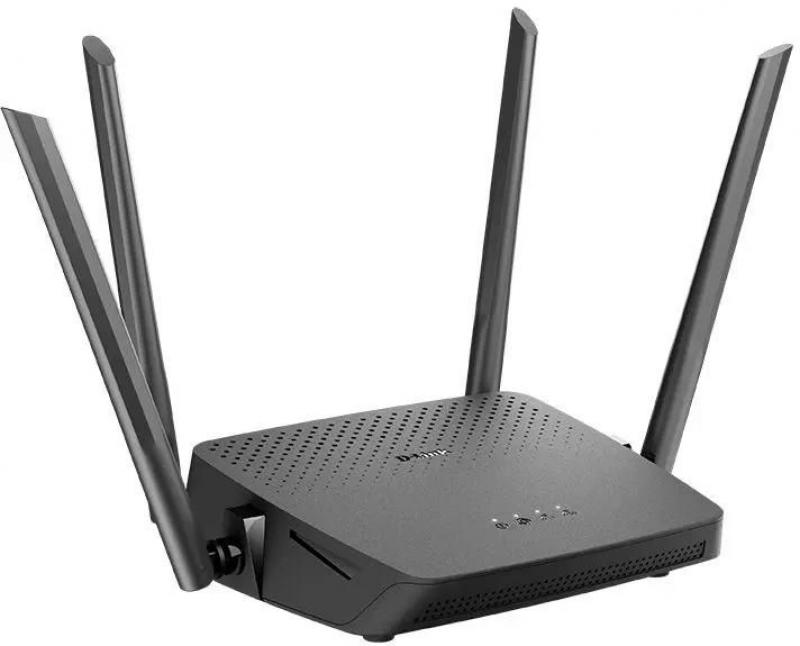 Wi-Fi  D-Link DIR-X1510/RU/R1A, AX1500, Wi-Fi 6 Router, 1000Base-T WAN, 4x1000Base-T LAN, 4x5dBi external antennas [DIR-X1510/RU/R1A]