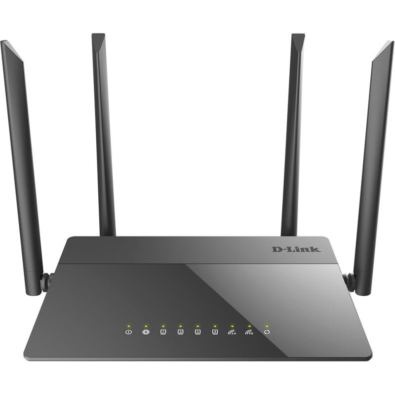 Wi-Fi  D-Link DIR-841/RU/A1B, AC1200, Wi-Fi Router, 1000Base-T WAN, 4x100Base-TX LAN, 4x5dBi external antennas [DIR-841/RU/A1B]