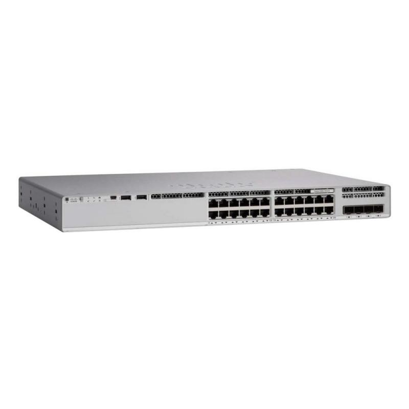  CISCO Catalyst 9300L, 24-port data 1Gb copper, with fixed 4x1G SFP uplinks, PS 350W,  DNA License Network Advantage, [C9300L-24T-4G-A]