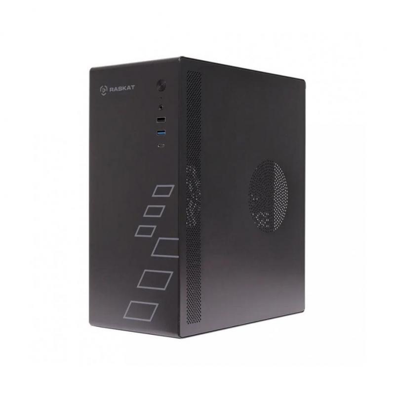 ��������� Raskat Standart 300 (Intel Core i3 12100, RAM 16Gb, SSD 480Gb, no OS, kb+ms, black) [Standart300128046]