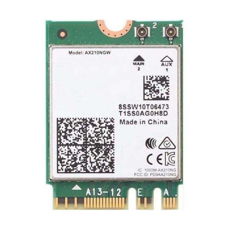 ������� ������������ ����� (Wi-Fi) Intel ������� ������������ ��������� ����� Intel� Wi-Fi 6E AX210 (Gig+) (AX210NGW) PCIE M.2 AX210.NGWG INTEL M.2 E Key 2230, 2x2 AX+BT (Wi-Fi(PCIe), BT(USB))