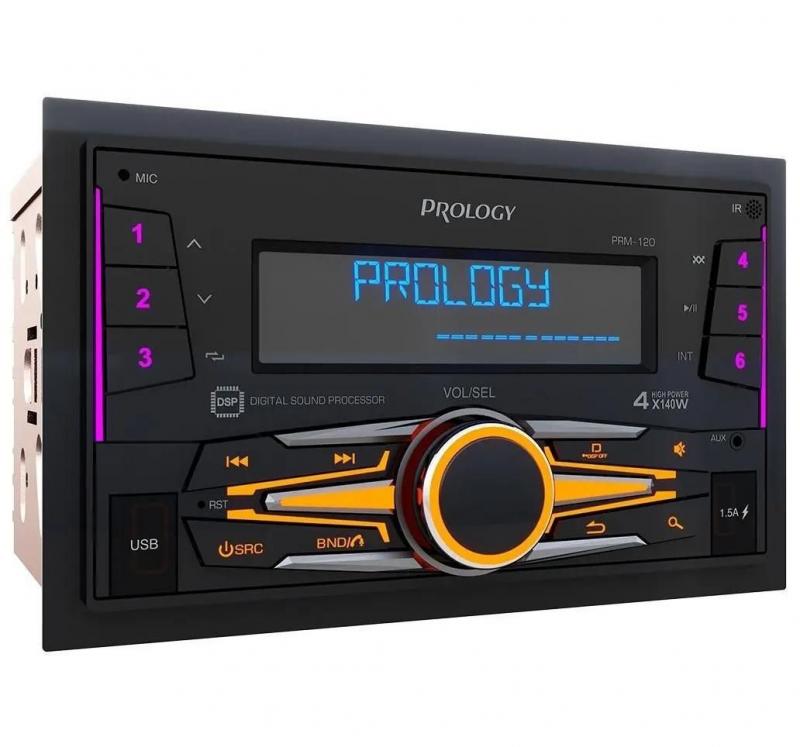������������� Prology PRM-120 2DIN 4x140�� v4.2 AUX DSP 3 ��� (PRPRM120)
