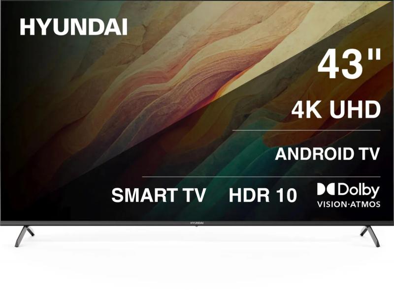  Hyundai H-LED43BU7009, 4K Ultra HD, , Android TV