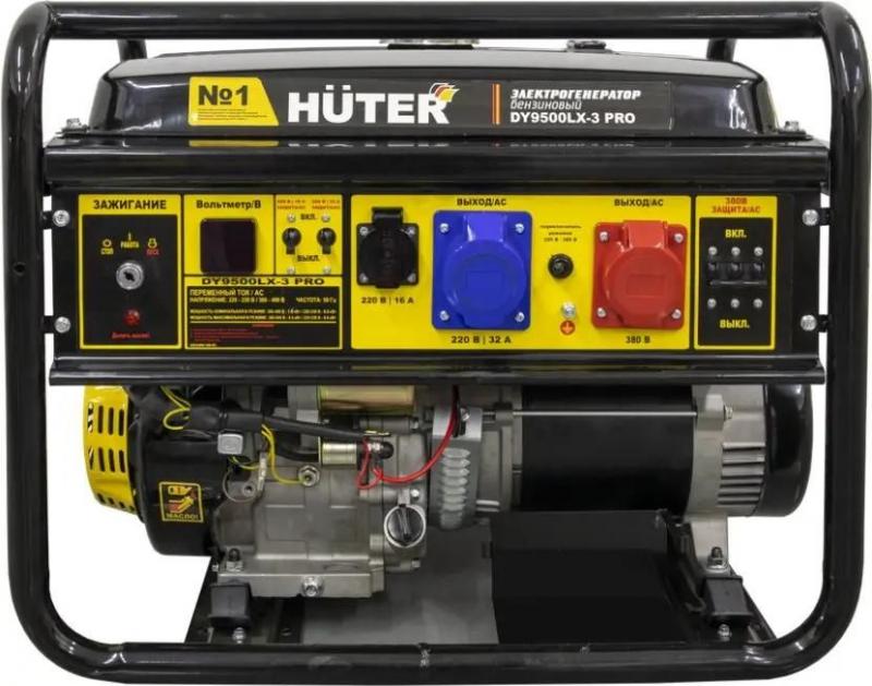 ���������� ��������� Huter DY9500LX-3 PRO, 380/220�, 8��� [64/1/77]