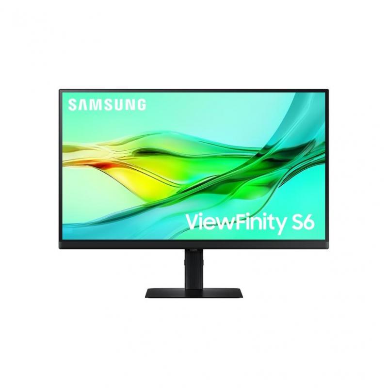 27'' ������� Samsung ViewFinity S6 S27D604UAIXCI,  2560x1440,  IPS,  100��,  1�HDMI,  1�DP,  ������  [LS27D604UAIXCI]
