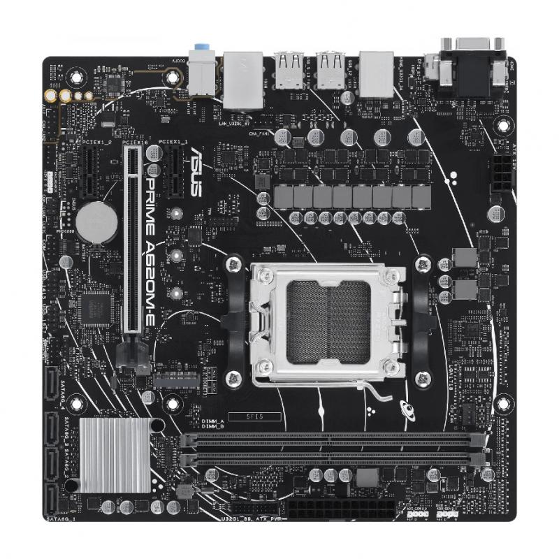 ����������� ����� ASUS PRIME A620M-E-CSM, SocketAM5, AMD A620, mATX, Ret [PRIME A620M-E-CSM]
