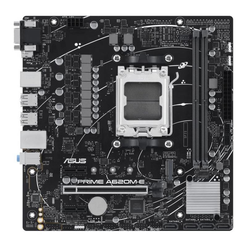����������� ����� ASUS PRIME A620M-E-CSM, SocketAM5, AMD A620, mATX, Ret [PRIME A620M-E-CSM]