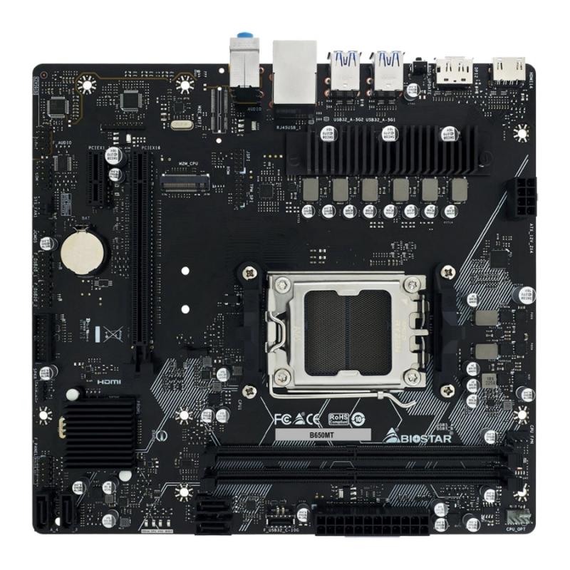 ����������� ����� Biostar B650MT, SocketAM5, AMD B650, mATX, Ret [B650MT]