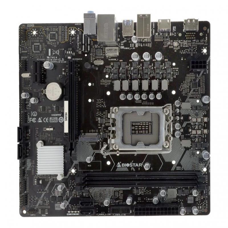 ����������� ����� Biostar H610MS , LGA 1700, Intel H610, mATX, Ret [H610MS]