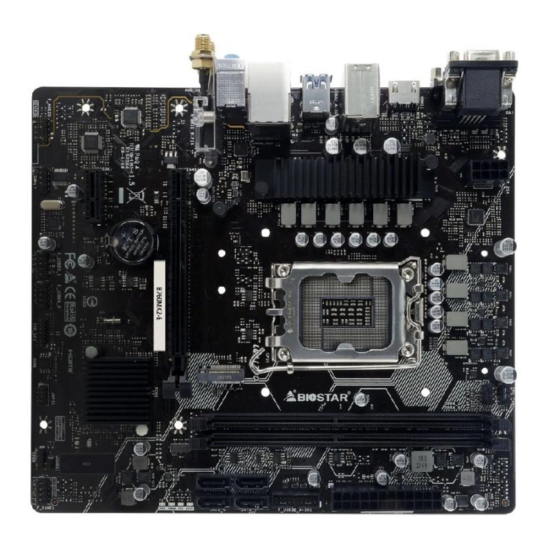 ����������� ����� Biostar B760MX2-E, LGA 1700, Intel B760, mATX, Ret [B760MX2-E]