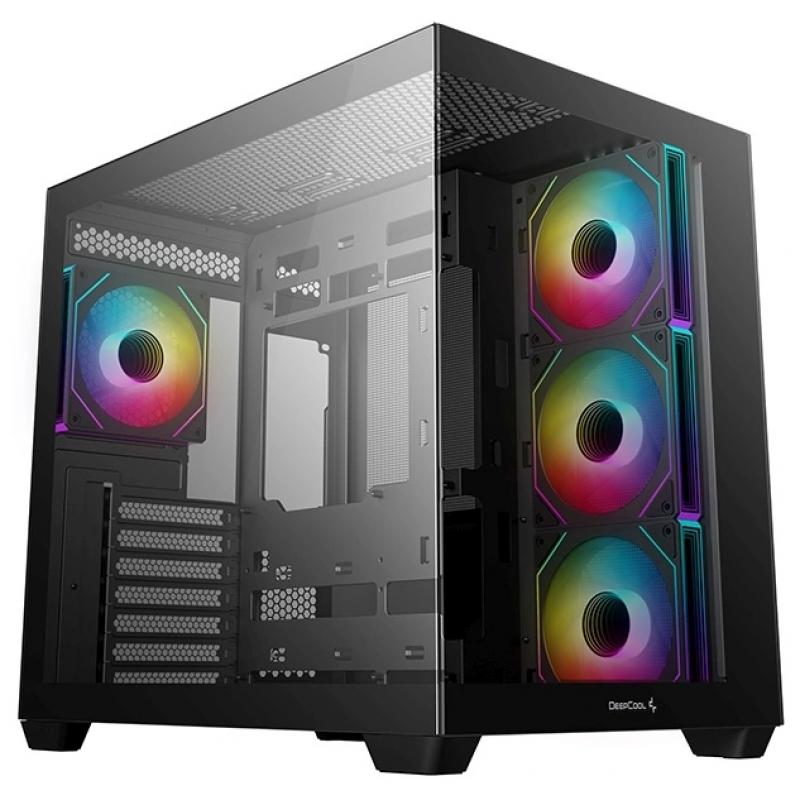 ������ ATX DeepCool CG530 4F, Mini-Tower, ��� ��,  ������ [r-cg530-bkada4-g-1]