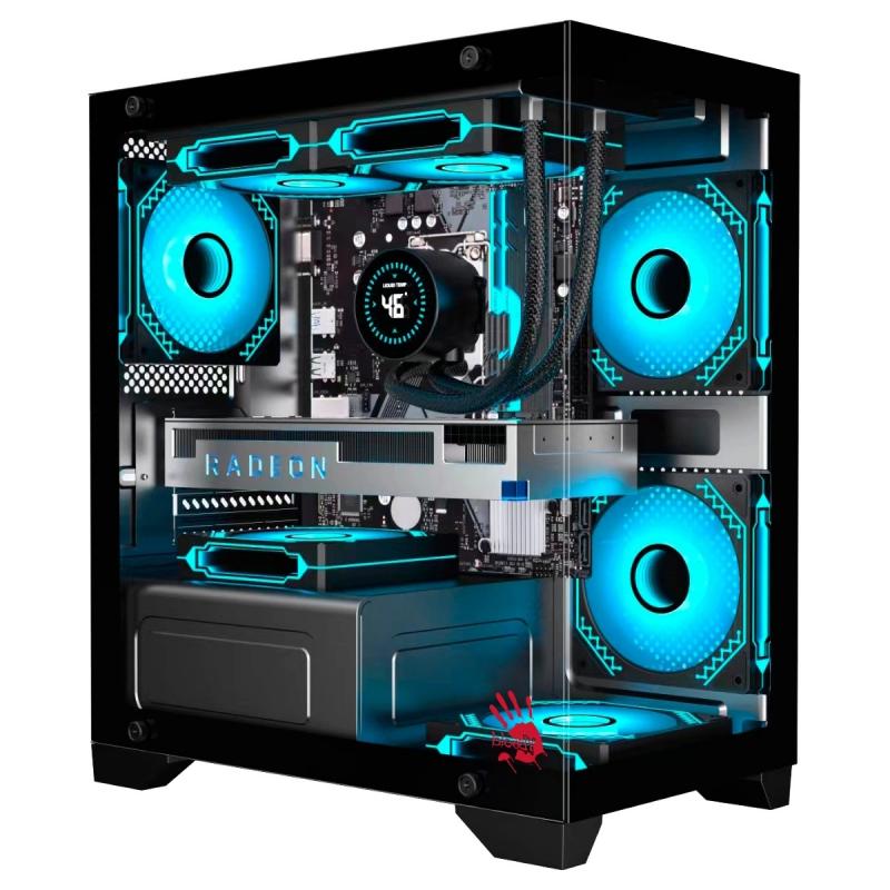 ������ mATX BLOODY BD-CC103, Mini-Tower, ��� ��,  ������ [bd-cc103-bk]