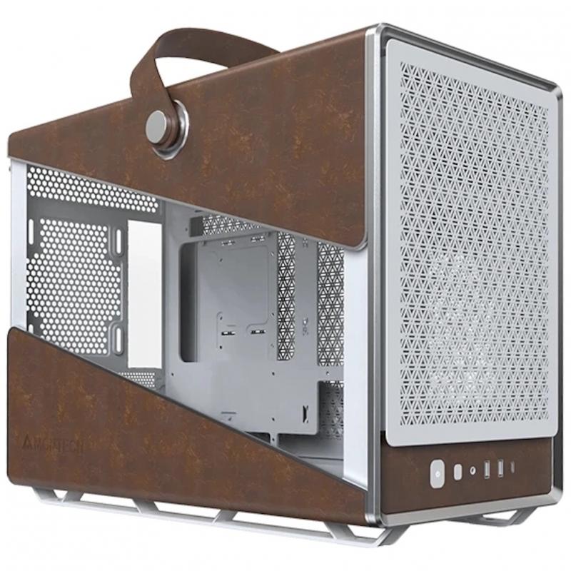 ������ mATX MONTECH Heritage (W), Mini-Tower, ��� ��,  �����