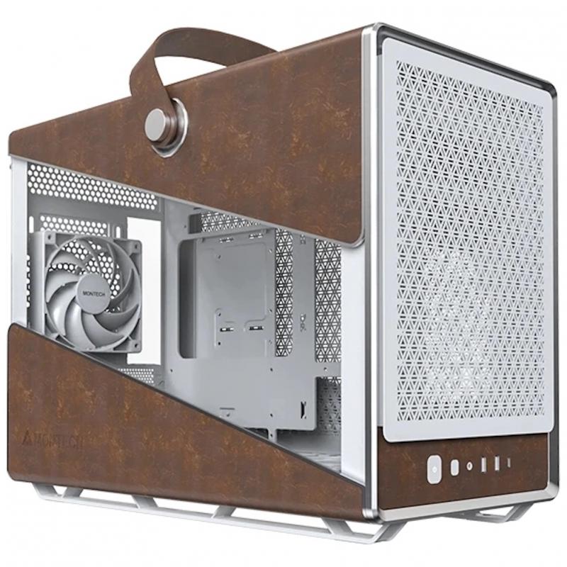 ������ mATX MONTECH Heritage PRO (W), Mini-Tower, ��� ��,  �����
