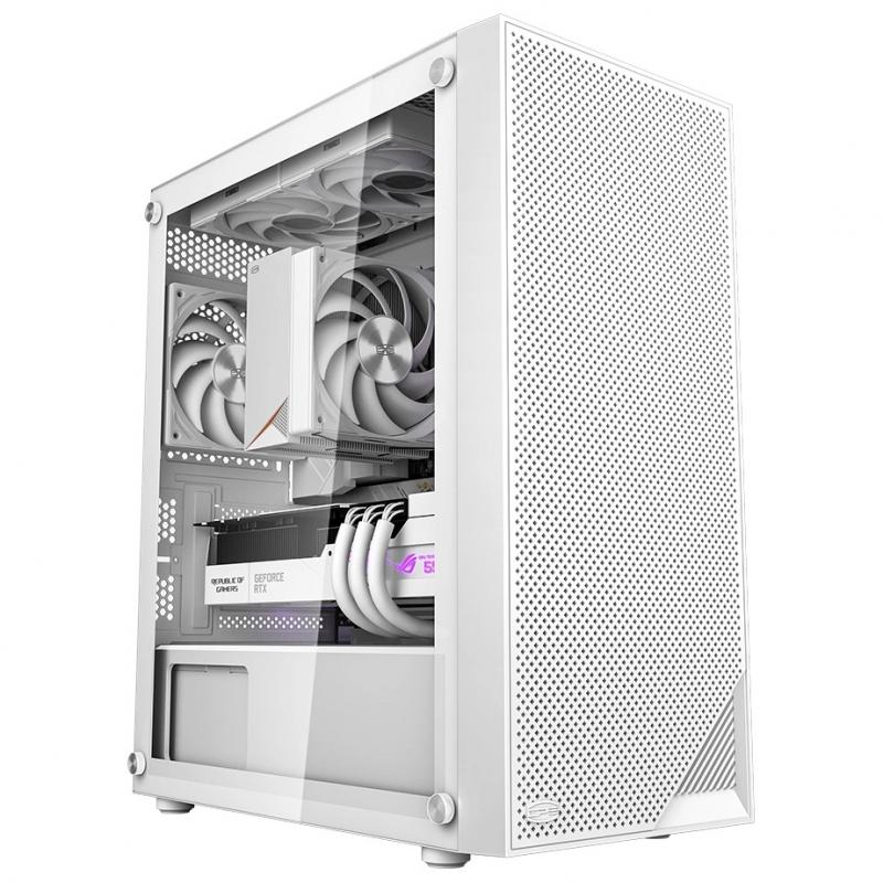 ������ mATX PCCOOLER C3B310 WH, Midi-Tower, ��� ��,  ����� [c3b310-whp0-gl]