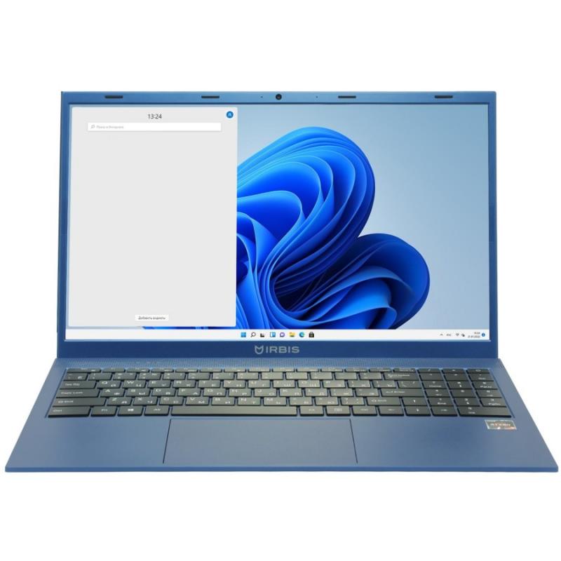  IRBIS 15NBC1000_G3 AMD Ryzen 3 3200U 2600MHz/15.6''/1920x1080/16GB/512GB SSD/AMD Radeon RX Vega 3/Wi-Fi/Bluetooth/Windows 11 Pro (15NBC1000_G3) Blue