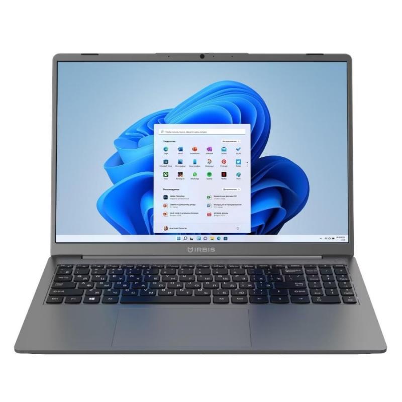  IRBIS Blizzard 15NBC1009G AMD Ryzen 7 5825U 2000MHz/15.6''/1920x1080/16GB/512GB SSD/AMD Radeon RX Vega 8/Wi-Fi/Bluetooth/Win 11 Pro (15NBC1009G) Grey