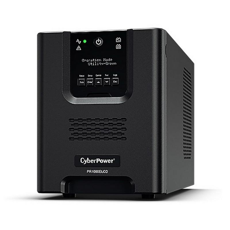  CyberPower PR1000ELCD 1000VA/900W USB/RS-232/EPO/SNMPslot (8 IEC 13)  [PR1000ELCD]