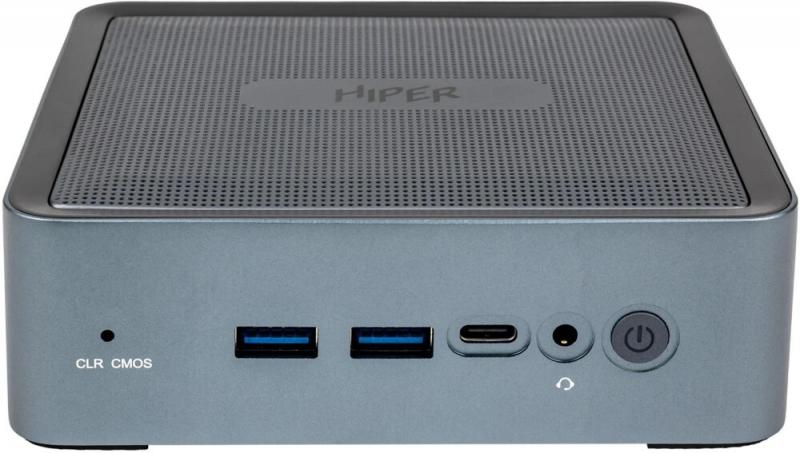   HIPER EXPERTBOX D20  Intel Core i5 1240P (1.7Ghz)/16Gb/512Gb PCI SSD/Intel Iris Xe Graphics/BT/WiFi/Ҹ-/Win11Pro + WiFi 6, BT 5.2,, VESA 7575, 100100 [ED20-I5124R8N1WPG]
