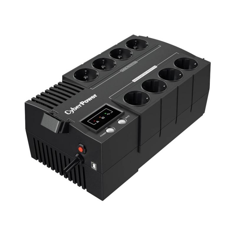 ��� CyberPower BS850E NEW �������-������������� 850��/480��, 4+4 �����������, USB/ UPS Line-Interactive CyberPower BS850E NEW 850VA/480W USB (4+4 EURO) [BS850E.]