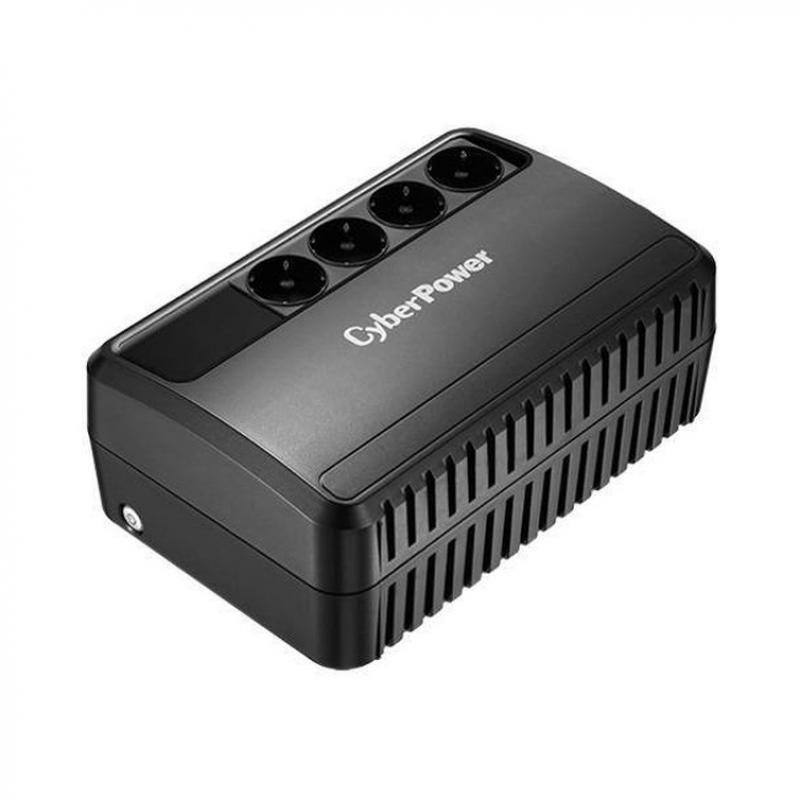 ��� CyberPower BU725E, Line-Interactive, 725VA/390W, 3 Schuko �������, Black, 0.15�0.15�0.2�., 5��./ UPS Line-Interactive CyberPower BU725E 725VA/390W (3 EURO) [BU725E]