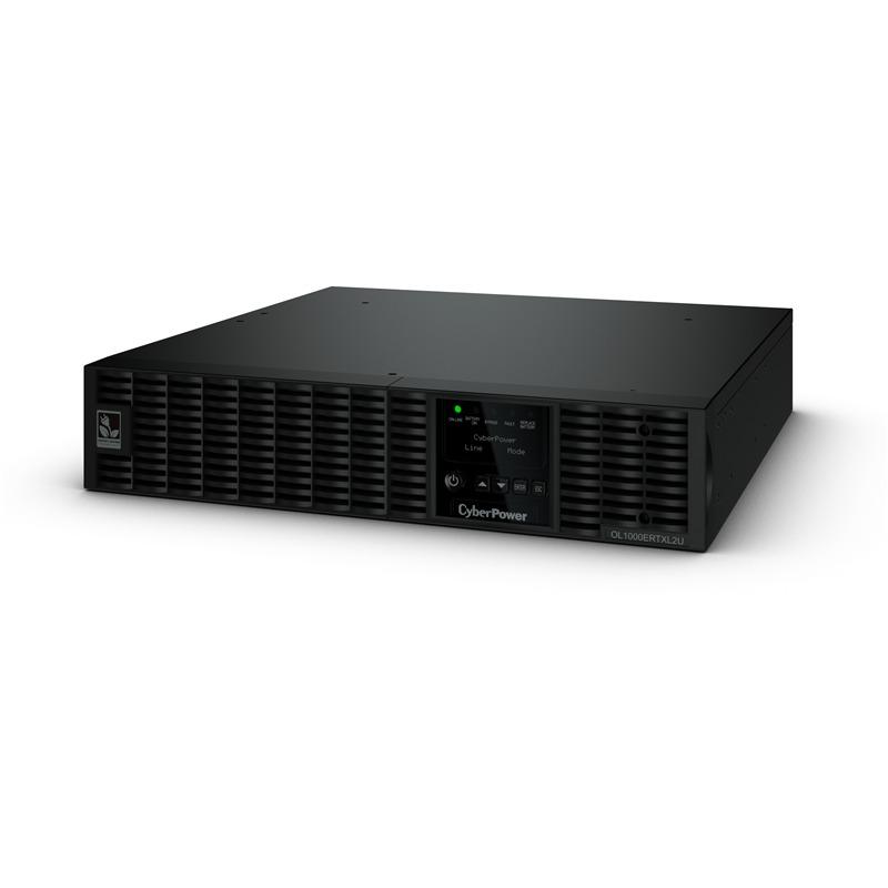 CyberPower OL1000ERTXL2U, Rackmount, Online, 1000VA/900W, 8 IEC-320 13 , USB&Serial, RJ11/RJ45, SNMPslot, LCD , Black, 0.50.60.2., 21.7. [OL1000ERTXL2U]