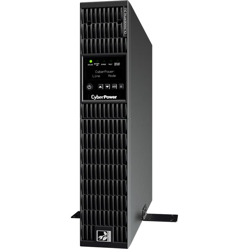  CyberPower OL2000ERTXL2U, 2000VA/1800W, 8 IEC-320 13, 1 IEC C19 , USB&Serial, RJ11/RJ45, SNMPslot, LCD , Black, 0.50.80.2., 38. [OL2000ERTXL2U]