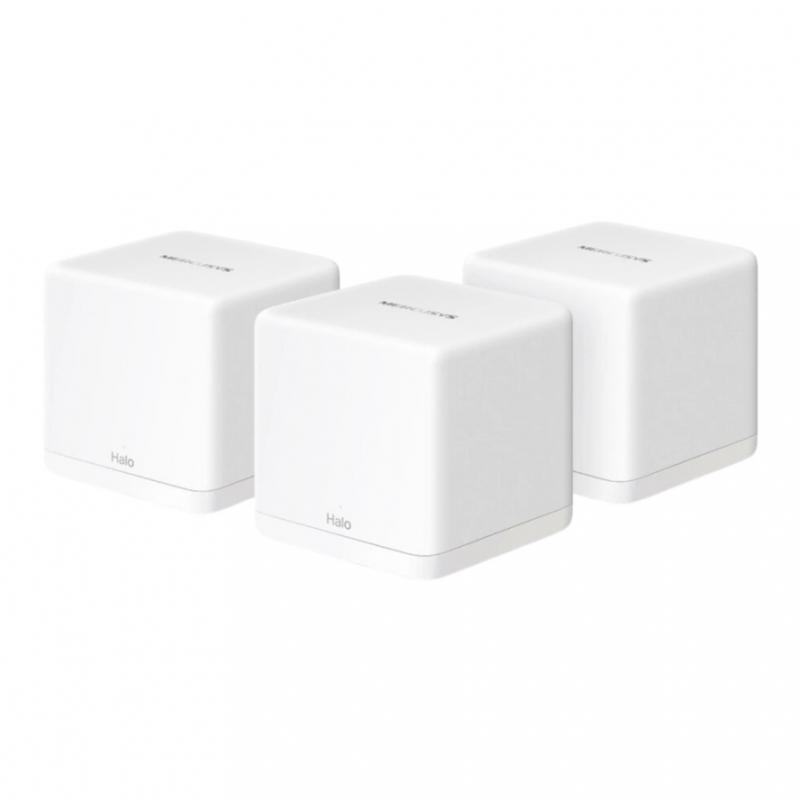 MESH ������� MERCUSYS Halo H1500X(3-pack), AX1500 Whole Home Mesh Wi-Fi System Wi-Fi 6