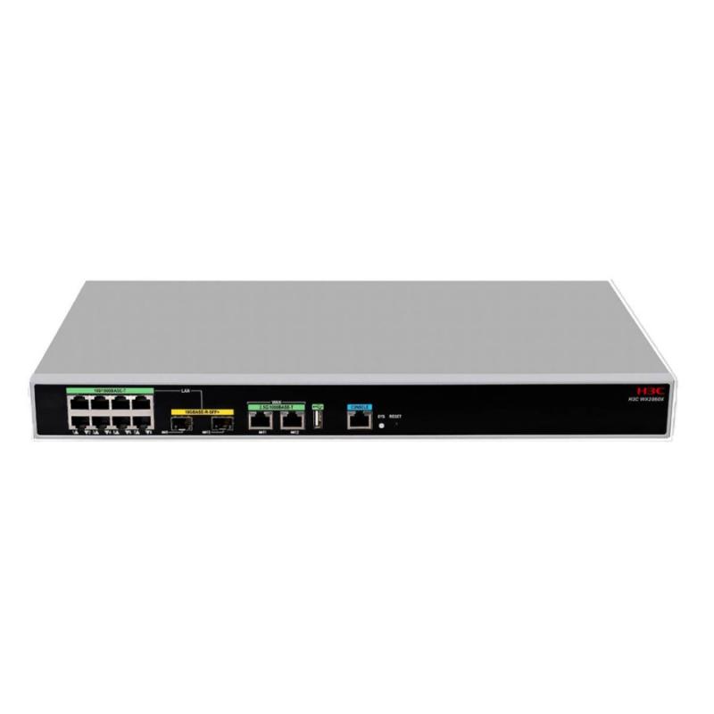 ���������� ���������� ��� ����� ������� Wi-Fi/ H3C WX2860X Access Controller with 10*1000BASE-T Ports and 2*SFP Plus Ports