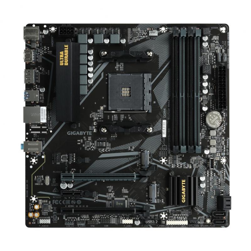 ����������� ����� Gigabyte B550M DS3H R2, SocketAM4, AMD B550, mATX, Ret [B550M DS3H R2]