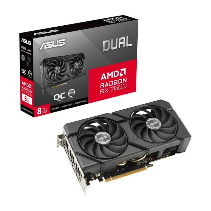 ���������� ASUS DUAL-RX7600-O8G-EVO [90YV0LD0-M0NA00]