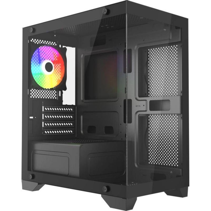 ������ Accord ACC-350-02B ������ ��� �� mATX 7x120mm 1xUSB2.0 1xUSB3.0 audio