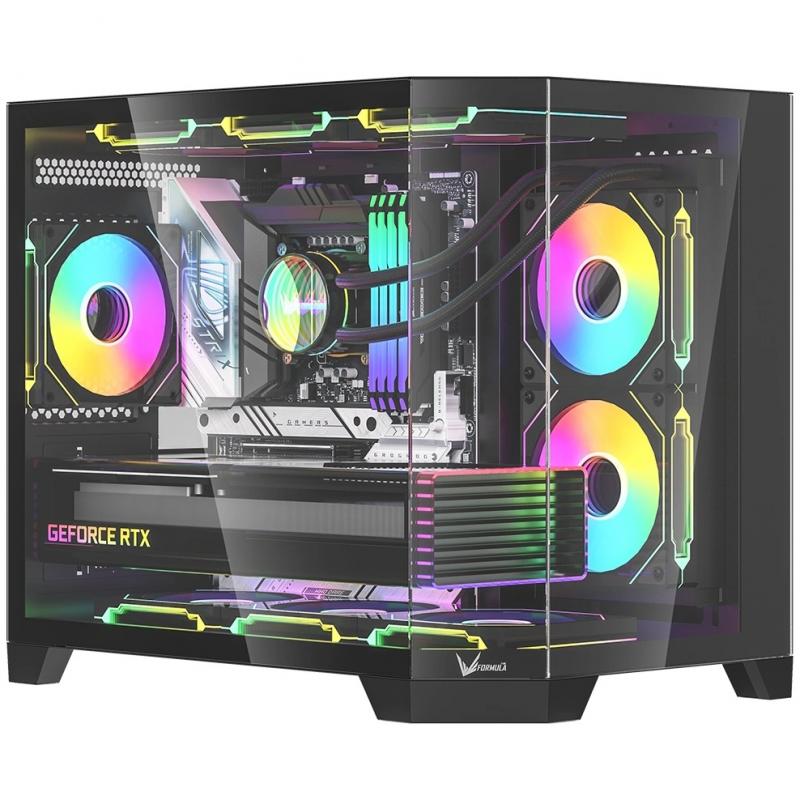 ������ Formula Crystal Z6M Floe ������ ��� �� mATX 4x120mm 2xUSB3.0 audio bott PSU